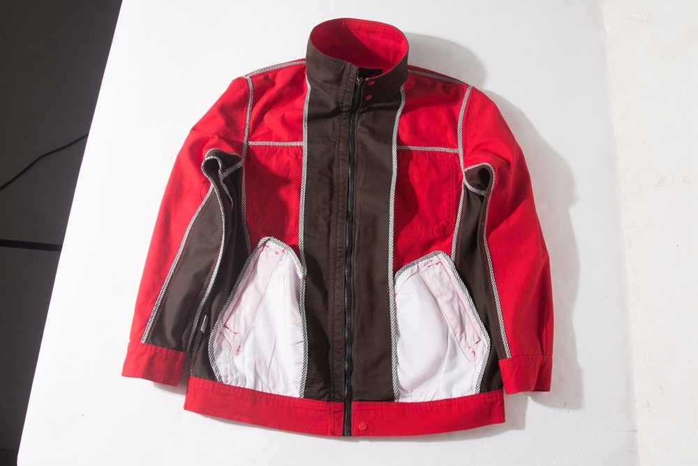 全棉春秋工作服細節(jié)展示