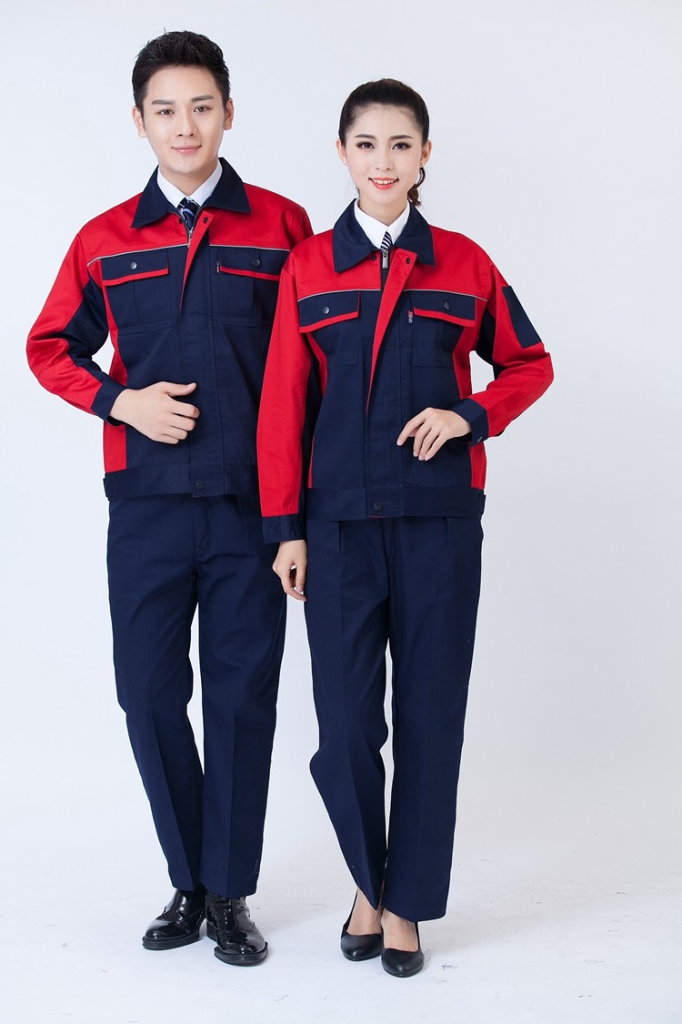 春秋長袖滌棉工作服 春秋長袖滌棉工作服