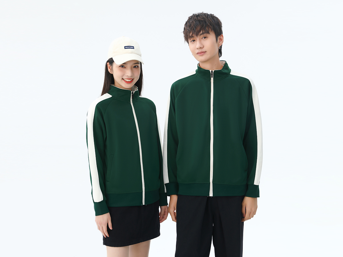 拼色立領衛衣定制 拼色立領衛衣定制