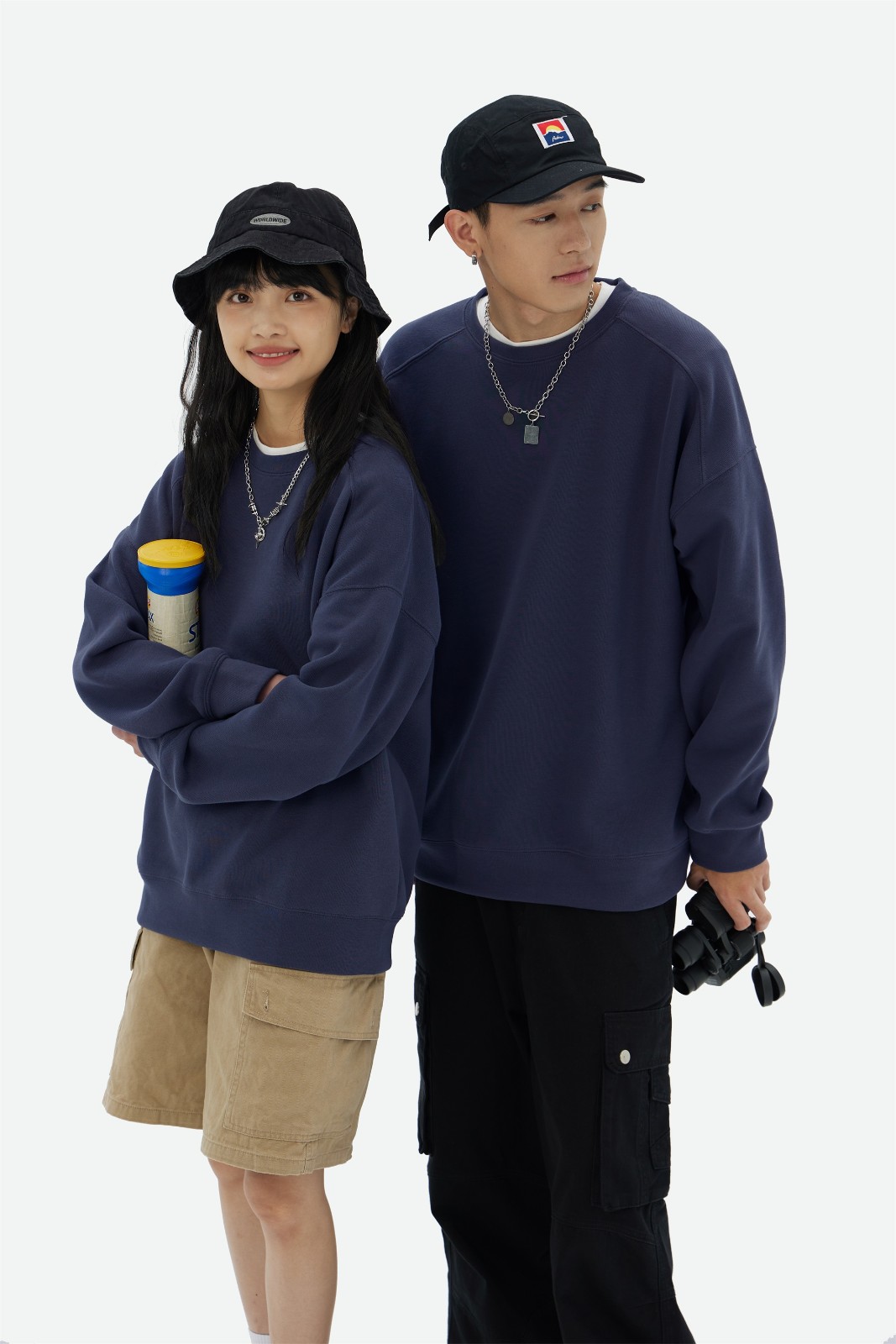 衛衣定制模特展示