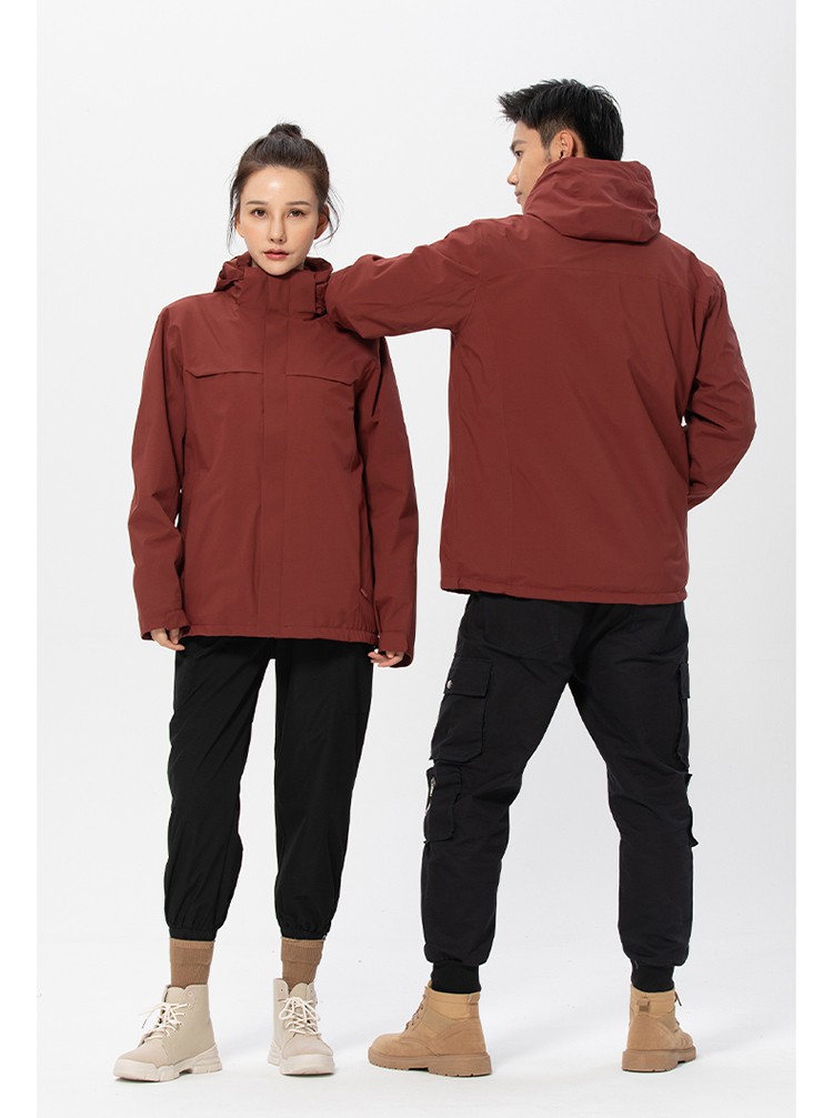 沖鋒衣模特上身展示效果圖 沖鋒衣模特上身展示效果圖