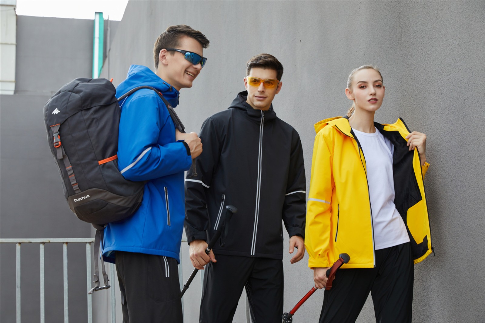 運動休閑沖鋒衣模特上身展示圖 運動休閑沖鋒衣模特上身展示圖