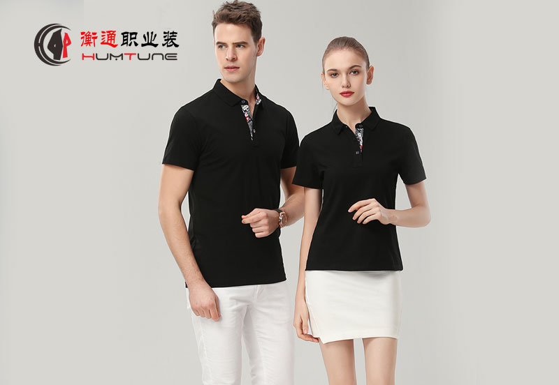 英倫風平紋襯衫領T恤衫TX0011