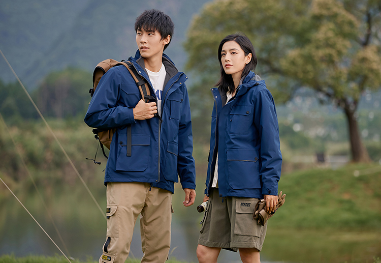 HTSD-877派克沖鋒衣(可拆卸)